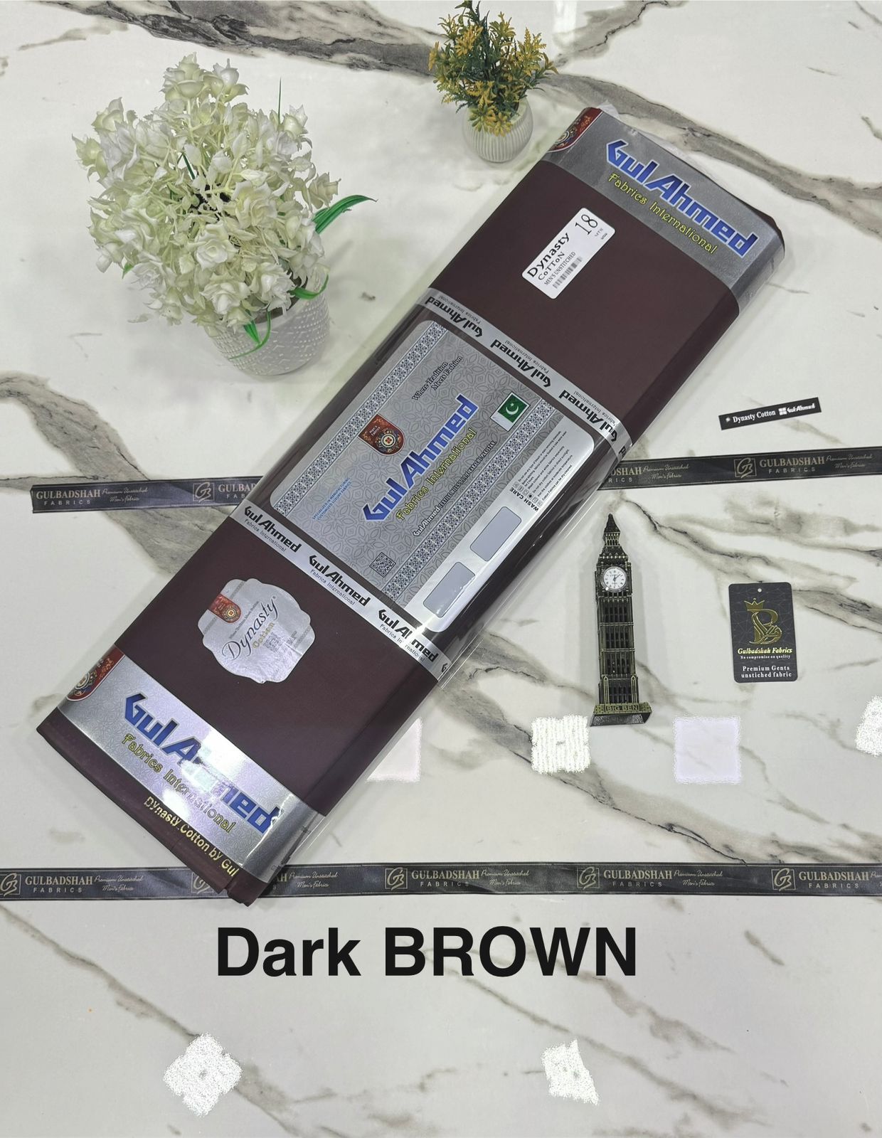 Dynasty Cotton (Dark Brown)