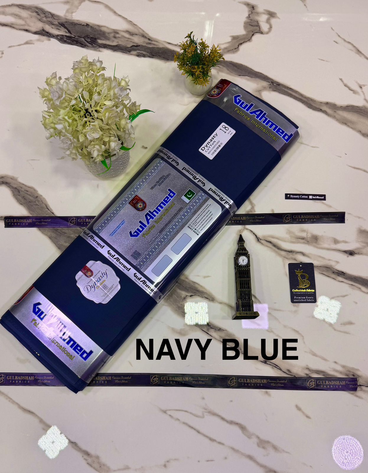 Dynasty Cotton (Navy Blue)