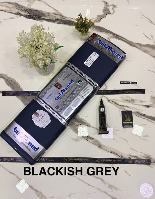 Dynasty Cotton (Blackish Grey)
