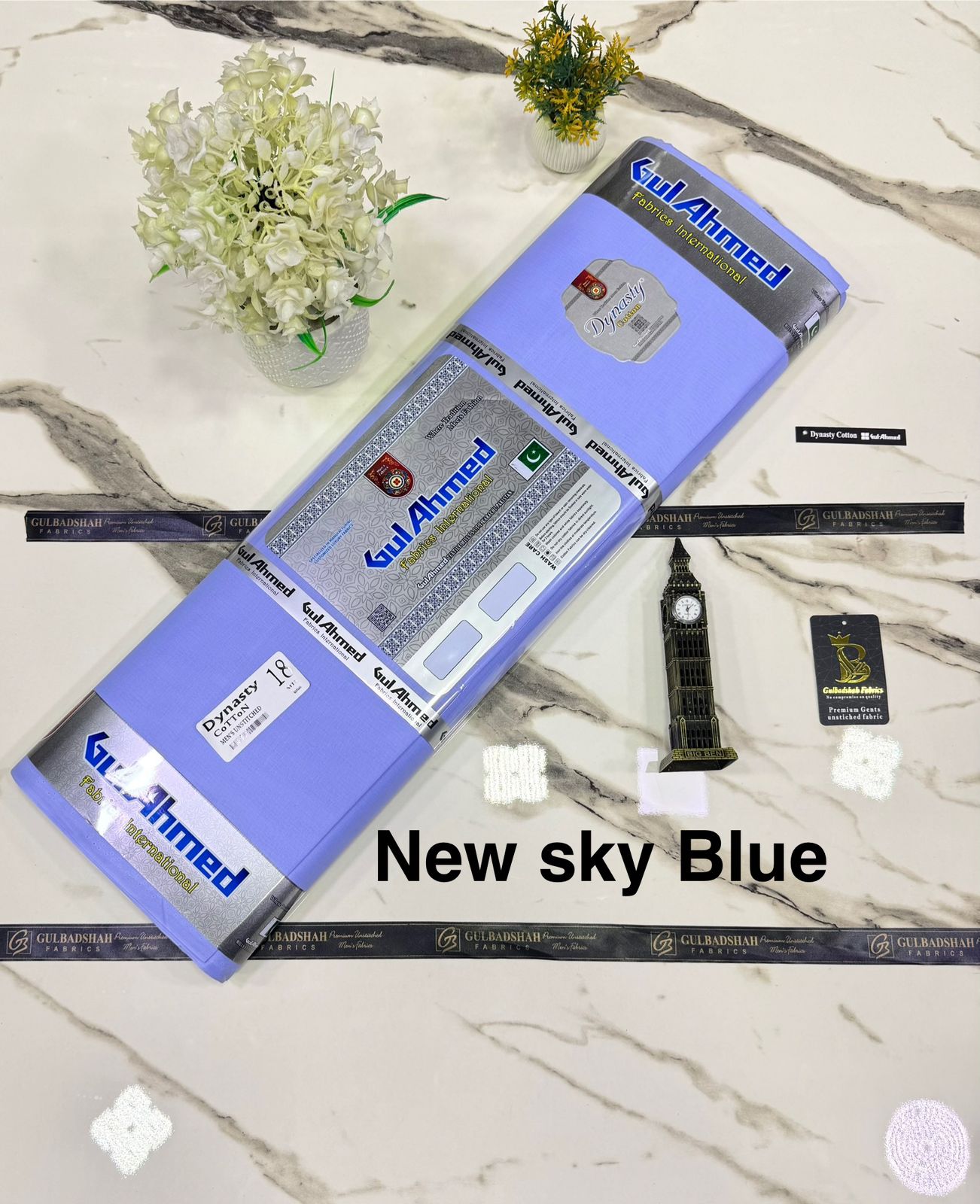 Dynasty Cotton (New Sky Blue)