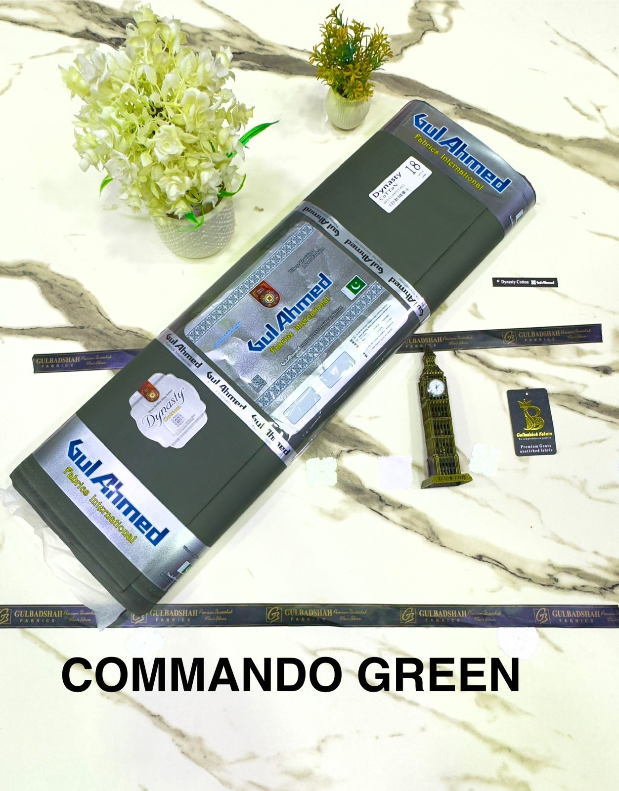 Dynasty Cotton (Commando Green)